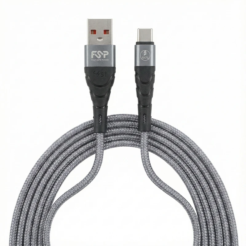 کابل تبدیل USB به USB-C اف اس پی مدل C-50 طول 1 متر
