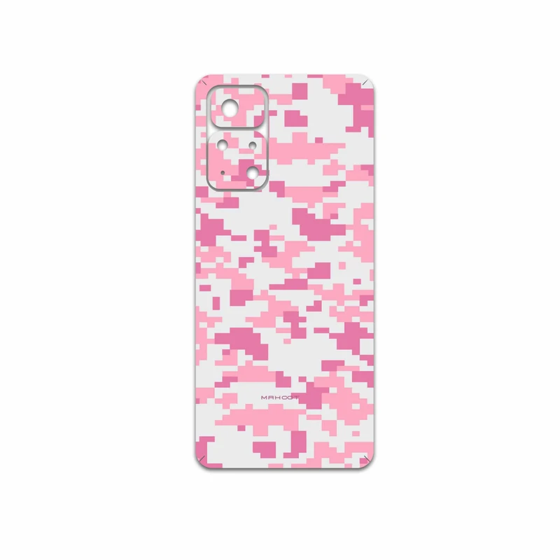برچسب پوششی ماهوت مدل Army-Pink-pixel مناسب برای گوشی موبایل شیائومی Poco M4 Pro 5G