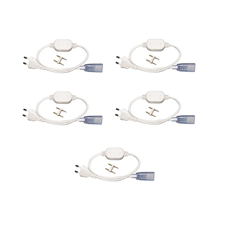 رابط برق ریسه ال ای دی مدل شلنگی  2024 بسته 5 عددی