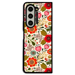 AKAM AMC-WSGZFOLD5-FLOWERS4 Cover For Samsung Galaxy Z Fold 5