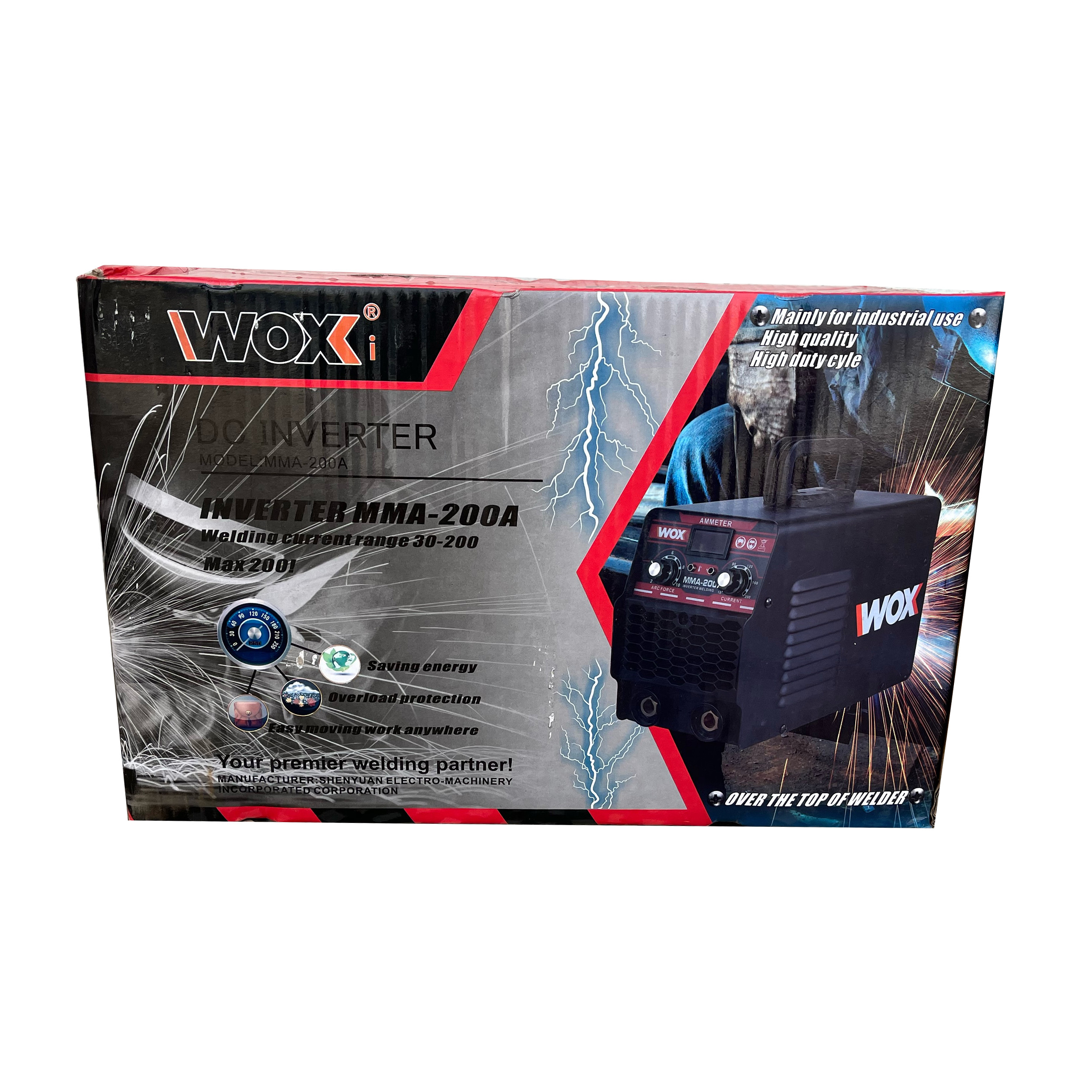 دستگاه جوش 200 آمپر وکس مدل MMA-200A