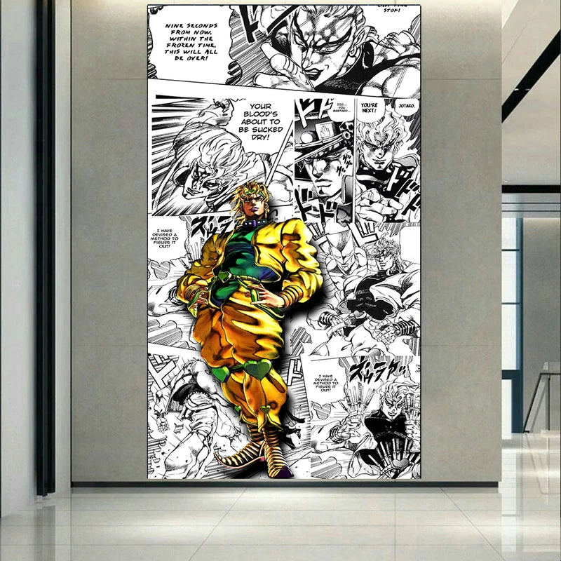 استیکر طرح انیمه مدل Jojo`s Bizarre Adventure کد AR1267