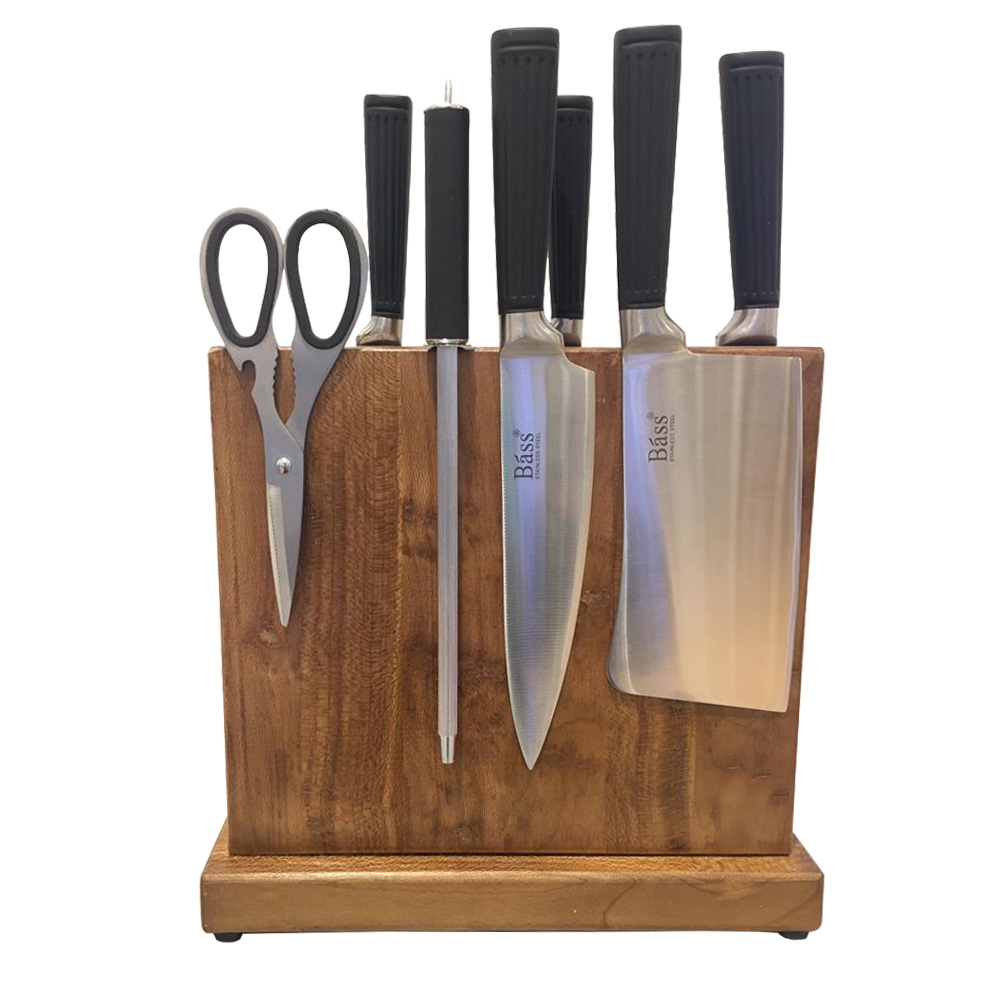 سرویس چاقو آشپزخانه 8 پارچه باس کد D401