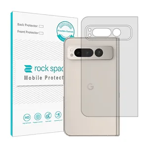  Rockspace HyGEL model Transparent phone back protector suitable for Google Pixel fold mobile phone