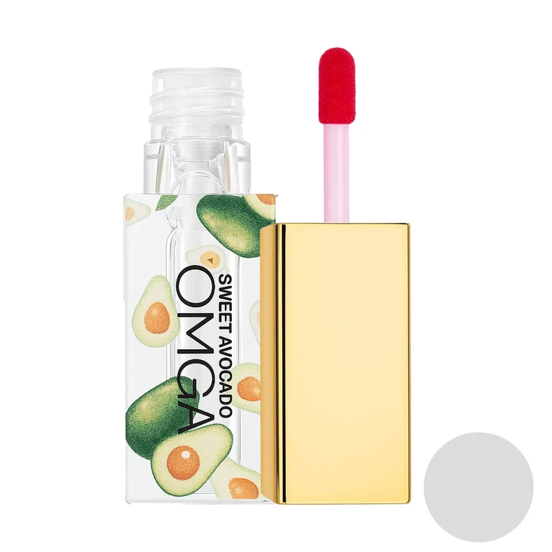 برق لب مایع امگا مدل Sweet Avocado  شماره 02