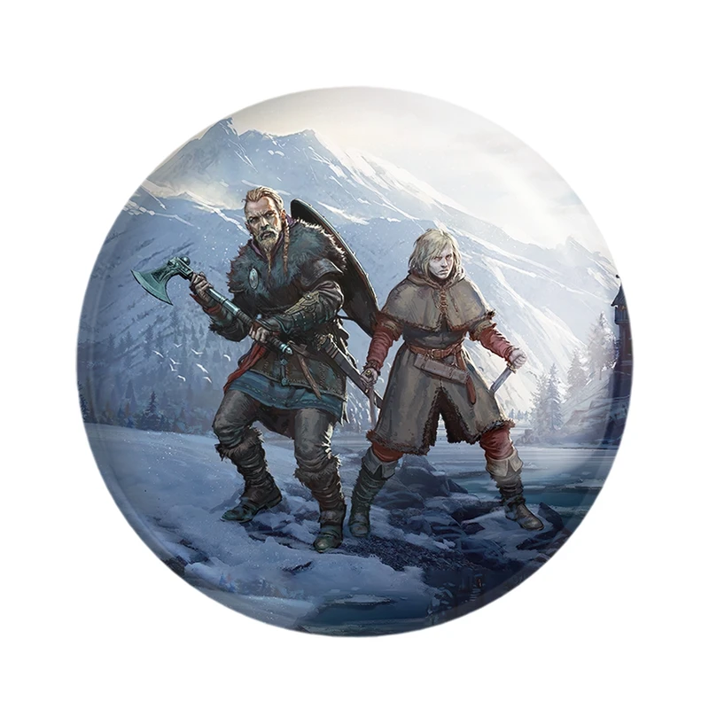 مگنت خندالو مدل اسکلاد و تورفین انیمه حماسه وینلند Vinland Saga کد 27485