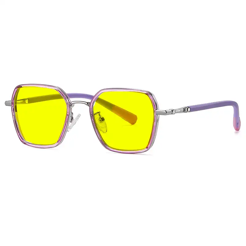 عینک شب بچگانه مدل چند ضلعی UV400 کد TJ856BN
