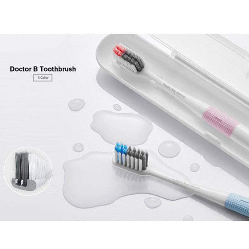 مسواک دکتر بی مدل B Bass مجموعه 4 عددی
