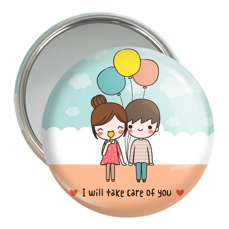 آینه جیبی خندالو مدل  بی ام دبلیو BMW  کد 27111