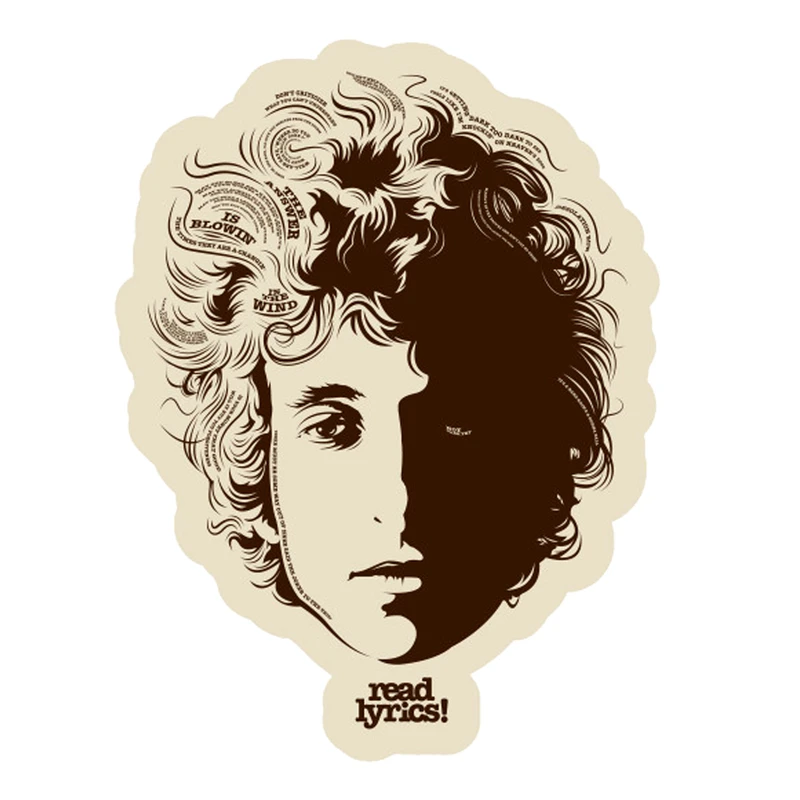 استیکر تزئینی موبایل طرح Bob Dylan کد STM503