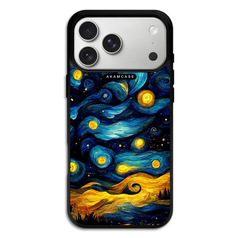 کاور آکام مدل AMC-WA17PRO-VANGOGH-12 مناسب برای گوشی موبایل اپل iPhone 17 Pro