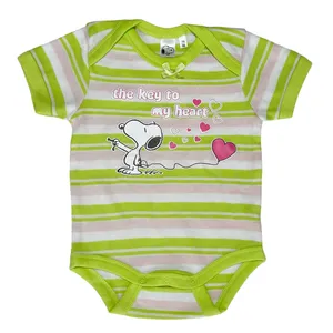 بادی آستین کوتاه نوزادی پیناتس مدل 323