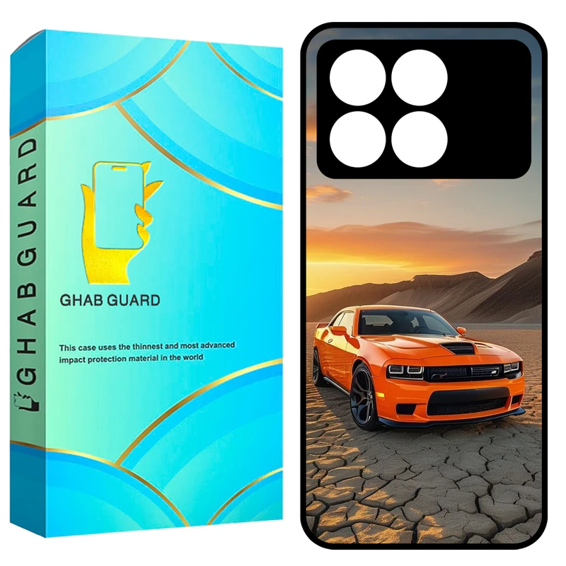 کاور قاب گارد طرح ماشین مدل GCHPK70P مناسب برای گوشی موبایل شیائومی Redmi K70 Pro 5G / Poco X6 Pro