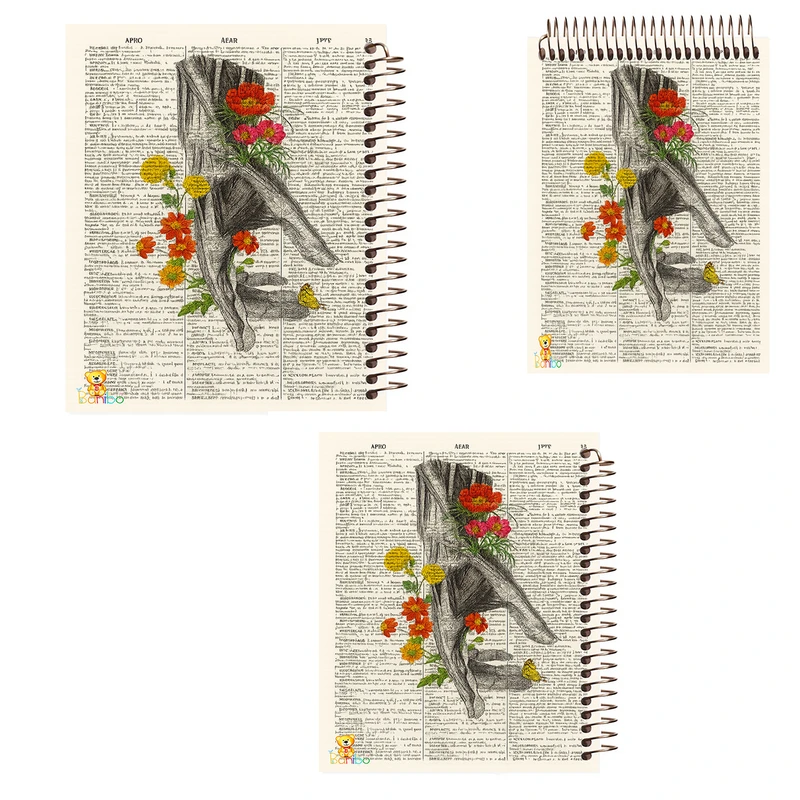 دفتر 100 برگ بانیبو مدل  دست کد 2772 مجموعه 3 عددی