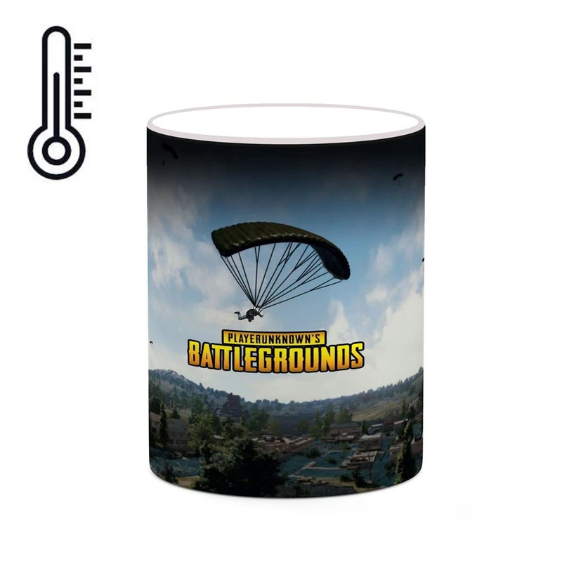 ماگ حرارتی کاکتی مدل بازی پابجی PUBG کد mgh30015