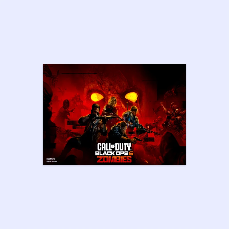 پوستر هومرو مدل فلزی طرح بازی کال اف دیوتی کد PS236