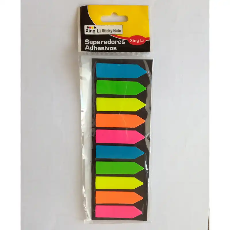 کاغذ یادداشت چسب دار مدل Flags بسته 200 عددی