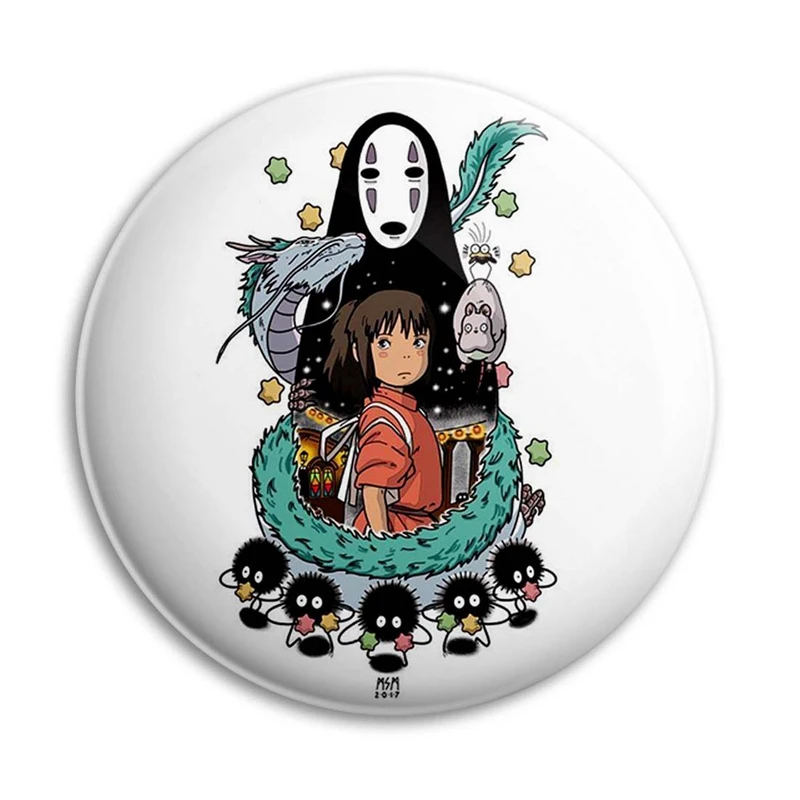 مگنت پرمانه طرح Spirited Away کد pmag.25653