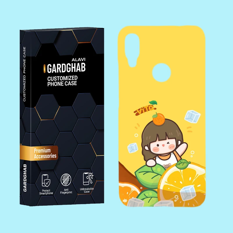 کاور گارد قاب علوی مدل دخترانه مناسب برای گوشی موبایل شیائومی Redmi note 7 / note 7 pro