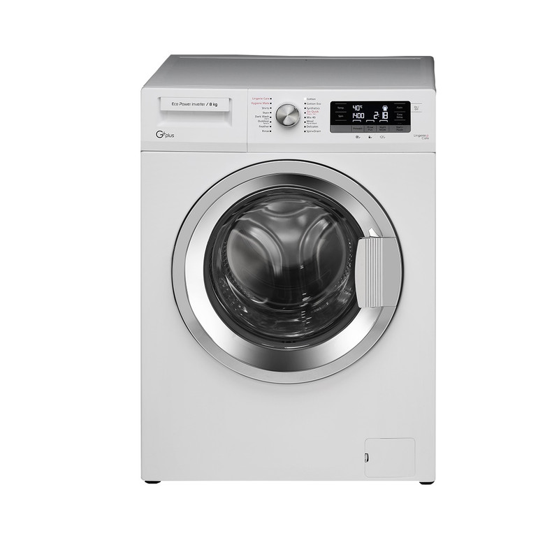 ماشین لباسشویی جی پلاس مدل GWM-84035S ظرفیت 8 کیلوگرم