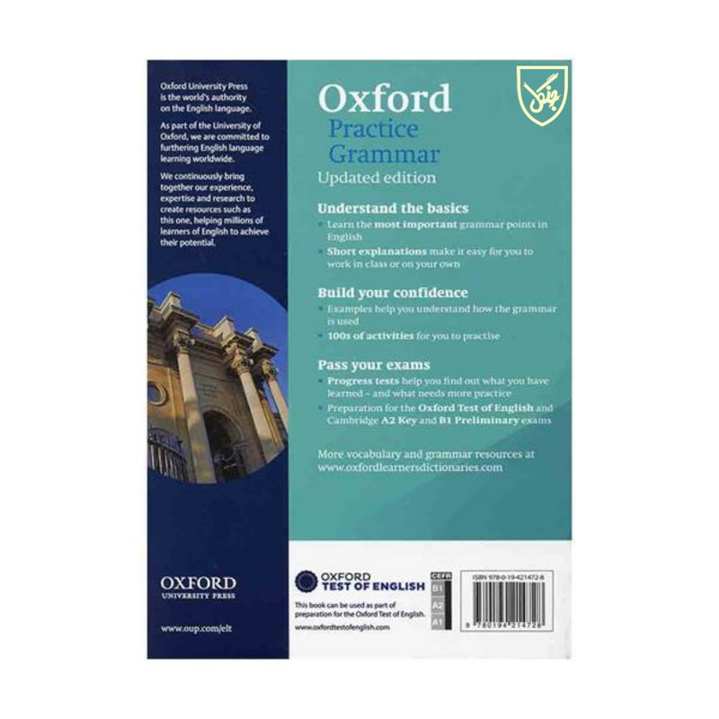 کتاب Oxford Practice Grammar Basic اثر Norman Coe انتشارات جنگل