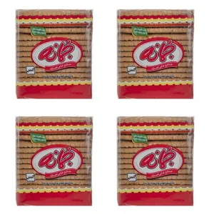 بیسکویت جو با پودر جوانه گندم جمانه - 1000گرم بسته 4 عددی