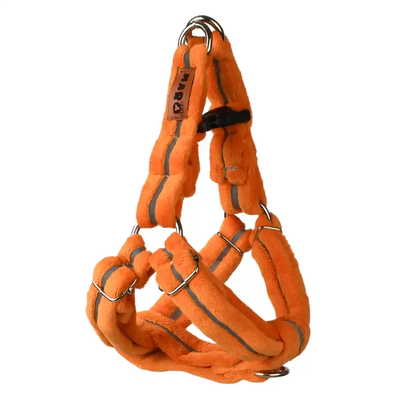 قلاده کتفی گردنی و بند قلاده سگ و گربه مدل مخملی کد s011