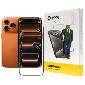 Froog vista HD Glass for iPhone 17 Pro / 17 / 16 Pro