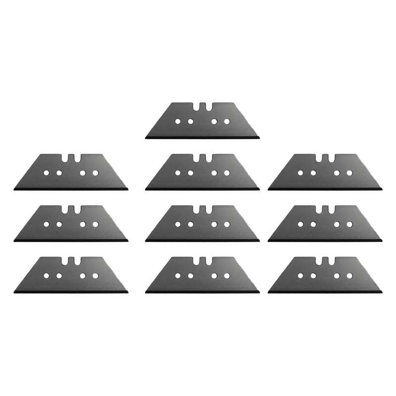 تیغ کاتر فورد مدل ذوزنقه ای کد YP-FHT0404-10PCS مجموعه 10 عددی