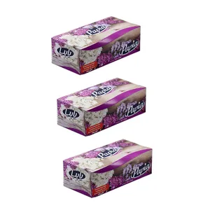 دستمال کاغذی 300 برگ پاپیا کد 03 مجموعه 3 عددی