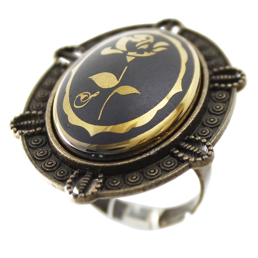 انگشتر زنانه مدل حدید فروردین کد 2117