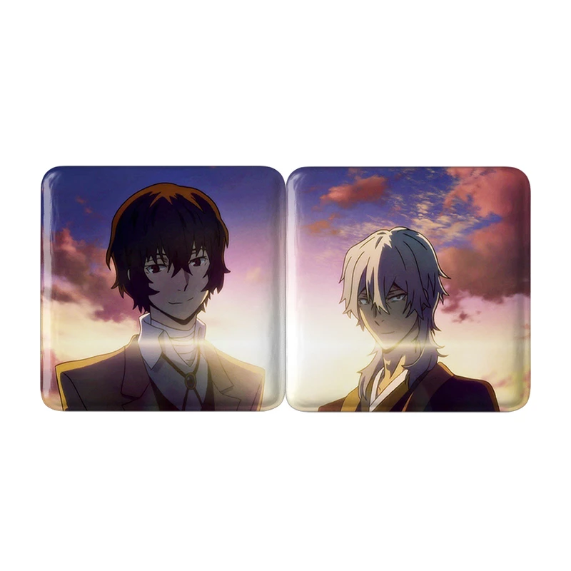 مگنت خندالو مدل دازای انیمه سگ های ولگرد بانگو کد A154 مجموعه 2 عددی