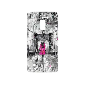 MAHOOT Collage of Catwalk Bridge Cover Sticker for LG Stylus 2