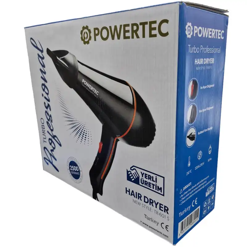 سشوار حرفه ای پاورتک مدل TR-601