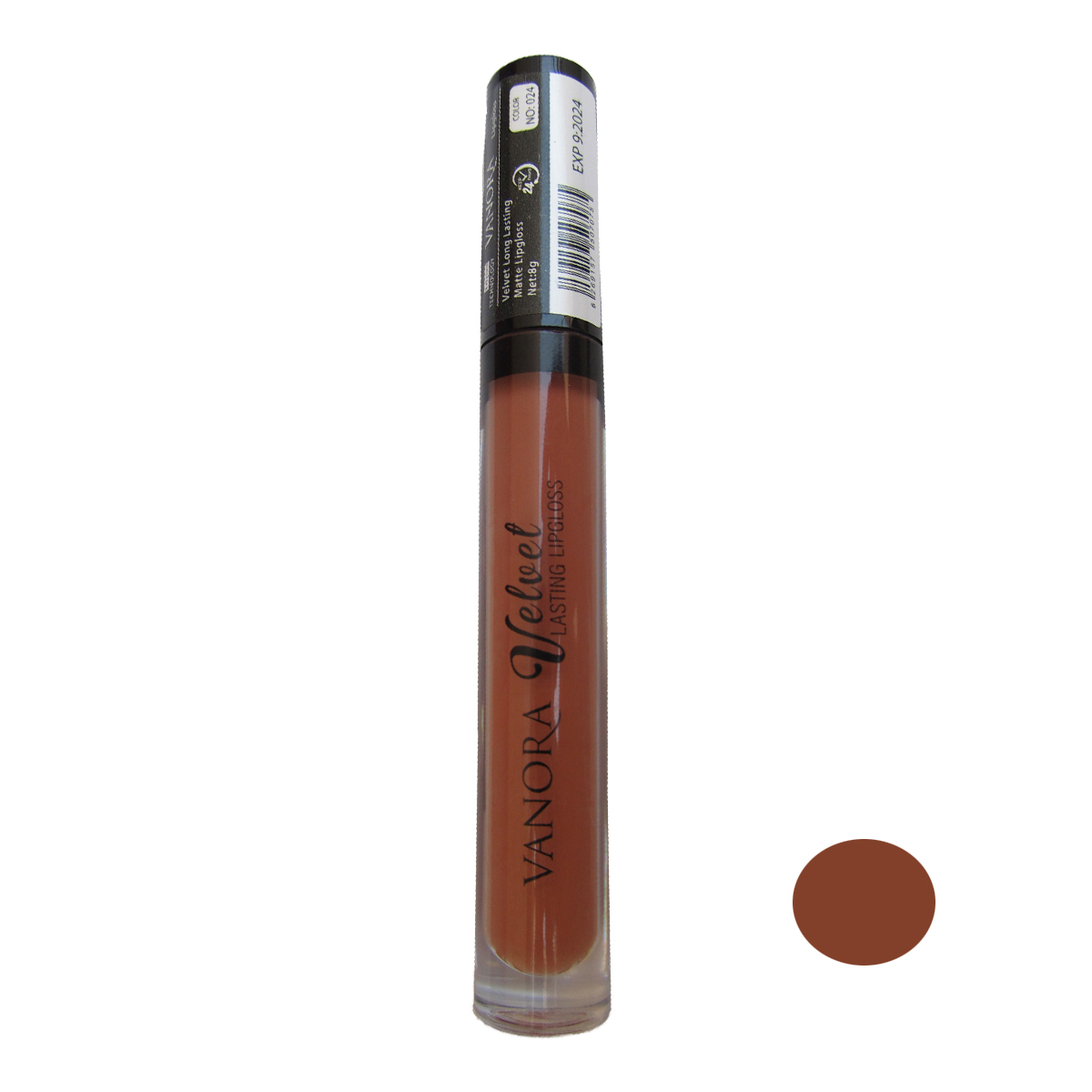 رژ لب مایع وانورا مدل VELVET 024