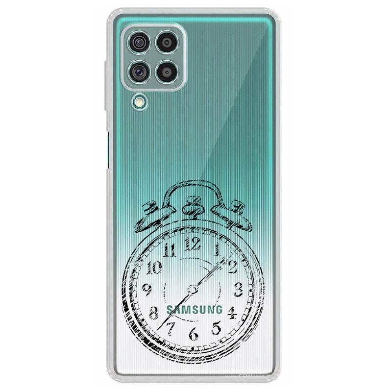 کاور مگافون طرح ساعت مدل C64-B مناسب برای گوشی موبایل سامسونگ Galaxy A22 4G