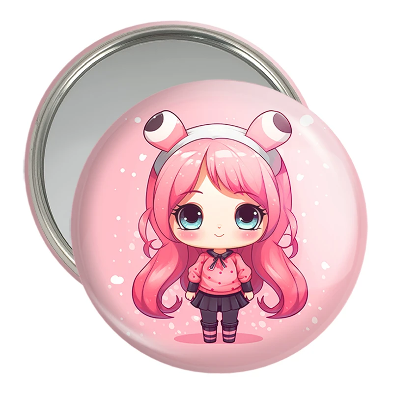 آینه جیبی خندالو مدل دخترانه (Girlish) کد 36875