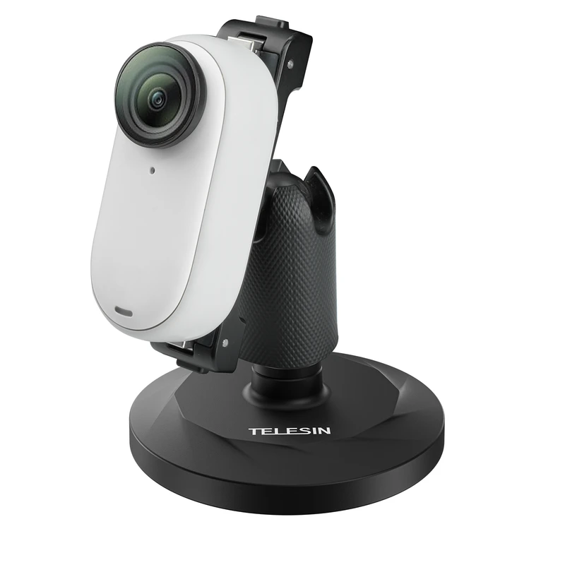 عکس شماره 4 : پایه نگهدارنده مغناطیسی دوربین تلسین مدل mag-005 مناسب برای insta360 go 3