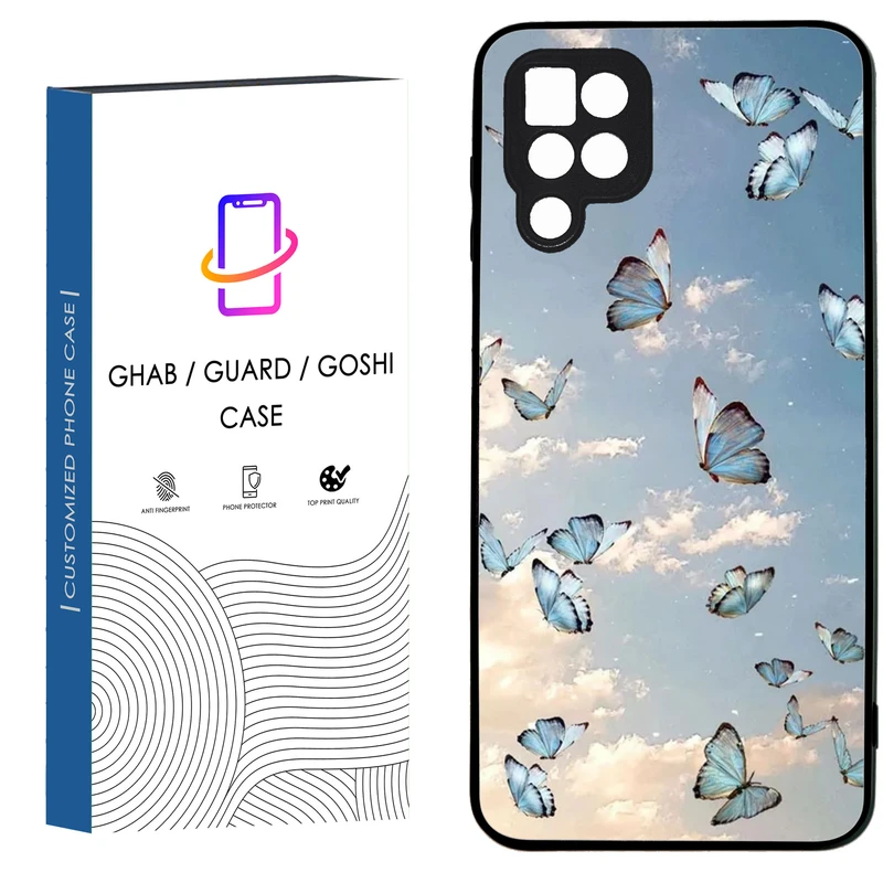 کاور قاب گارد گوشی طرح دخترانه کد 35 - TPU مناسب برای گوشی موبایل سامسونگ Galaxy A12
