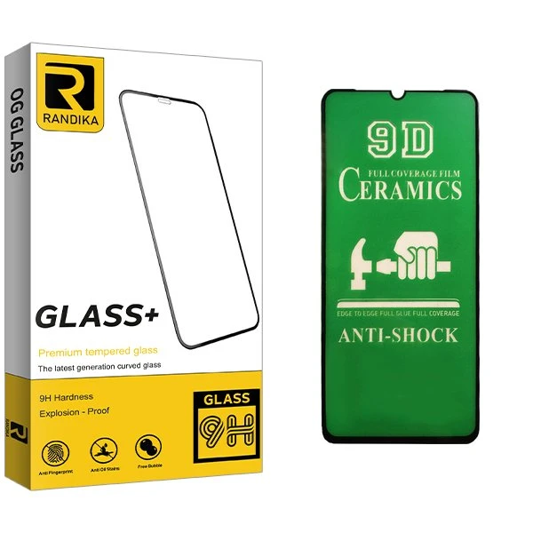 محافظ صفحه نمایش سرامیکی راندیکا مدل RK Anti Shock مناسب برای گوشی موبایل شیائومی Note 10
