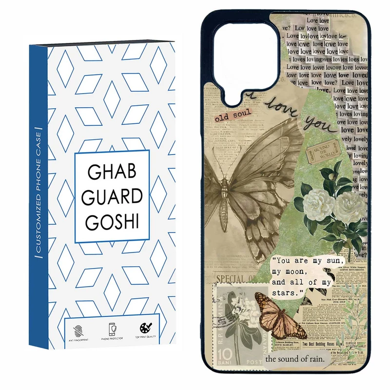 کاور قاب گارد گوشی طرح پروانه کد TPU-162 مناسب برای گوشی موبایل سامسونگ  GALAXY A22 4G / M32 4G