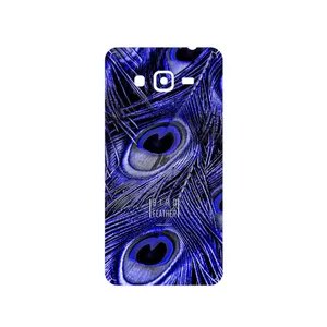 MAHOOT Purple Feather Cover Sticker for Samsung Galaxy Grand Prime