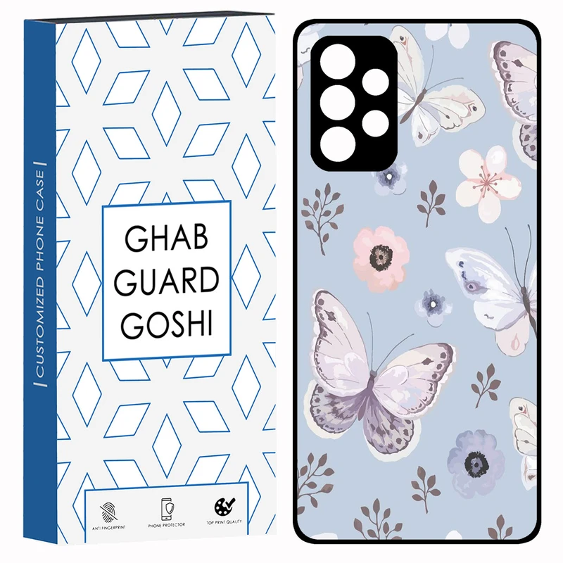 کاور قاب گارد گوشی طرح پروانه  کد TPU-004 مناسب برای گوشی موبایل سامسونگ Galaxy A53