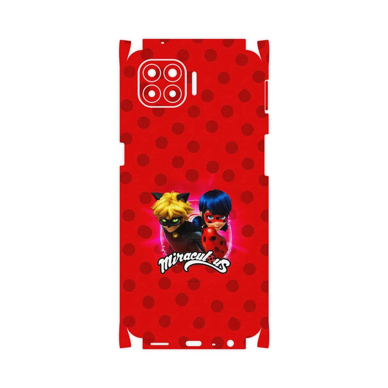 برچسب پوششی ماهوت مدل Ladybug and Cat Noir-FullSkin مناسب برای گوشی موبایل اپو A93