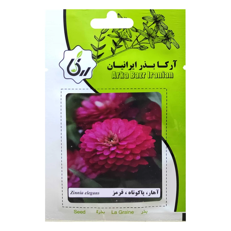 بذر گل آهار پا کوتاه قرمز آرکا بذر ایرانیان کد ARK-006 