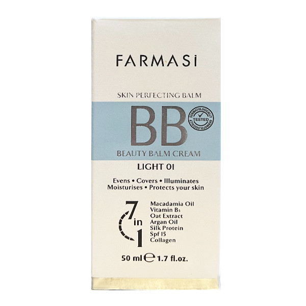 کرم پودر BB فارماسی شماره 1 حجم 50 میلی لیتر