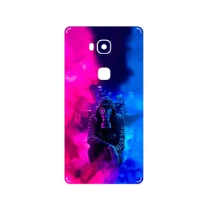 MAHOOT Smoke Rainbow Digital Art 2 Cover Sticker for Honor 5X
