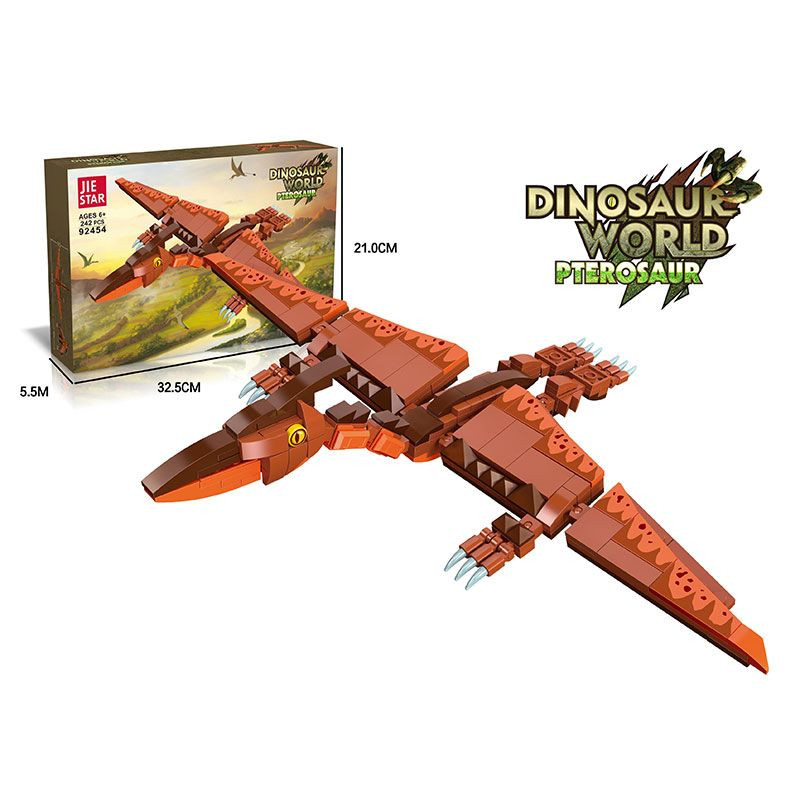 ساختنی ژی استار سری دنیای دایناسور  مدل  PTEROSAUR کد 92454