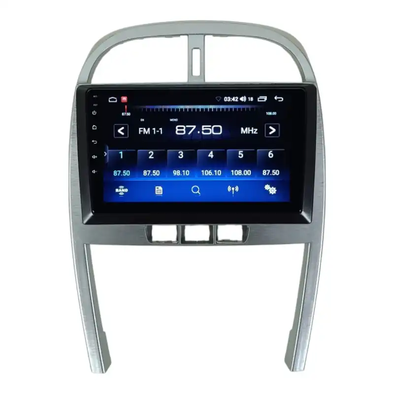 پخش کننده تصویری خودرو مدل اندروید Golden24 مناسب ام وی ام x33 نیو