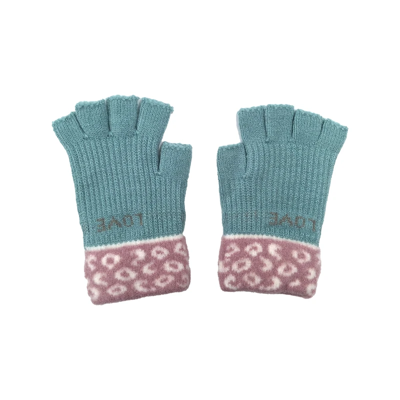 دستکش بافتنی زنانه طرح LOVE کد 1528